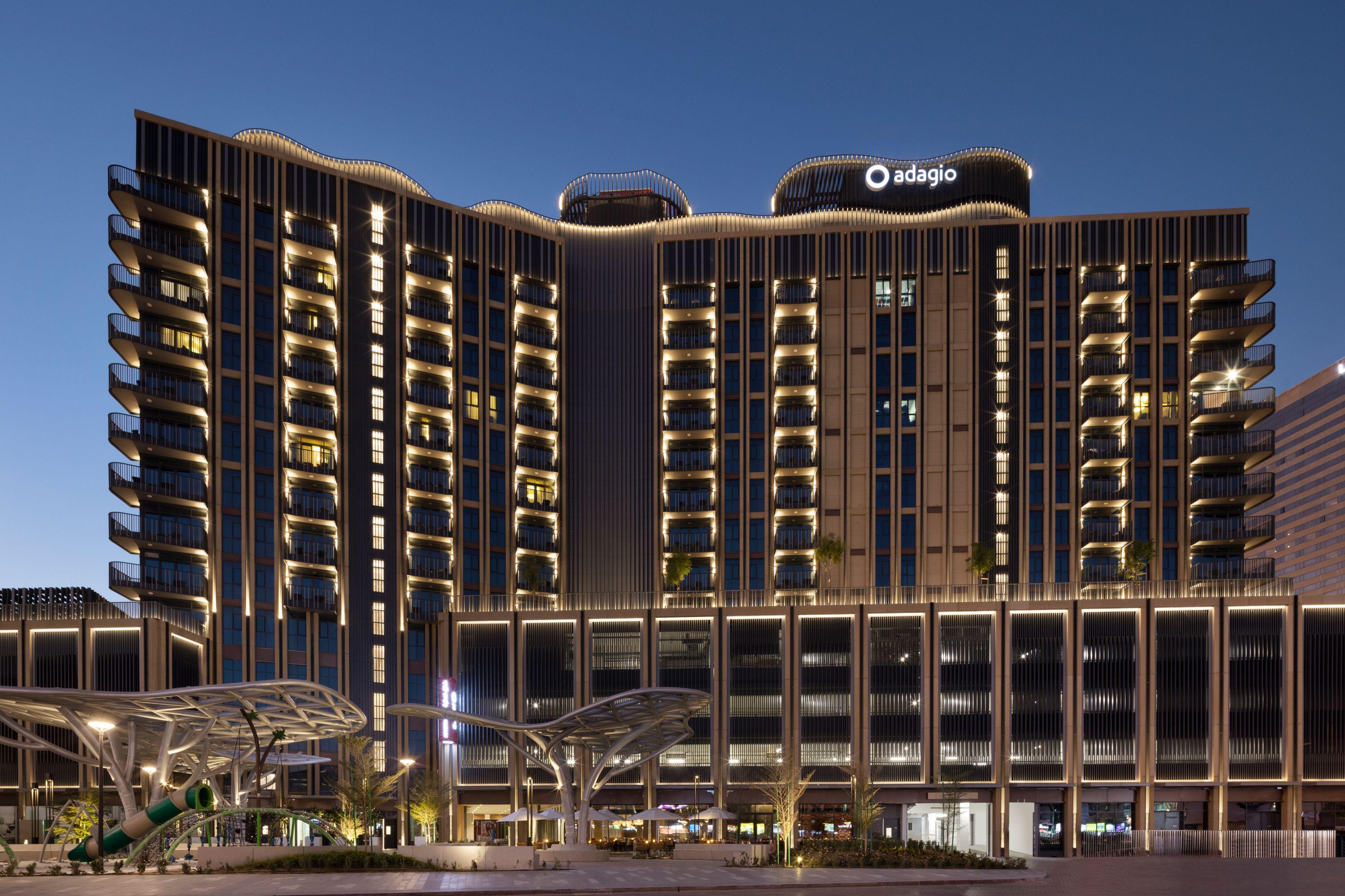 Aparthotel Adagio Dubai Deira Exterior foto